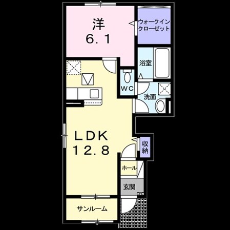 サニーヒルズ上峰　IIの物件間取画像